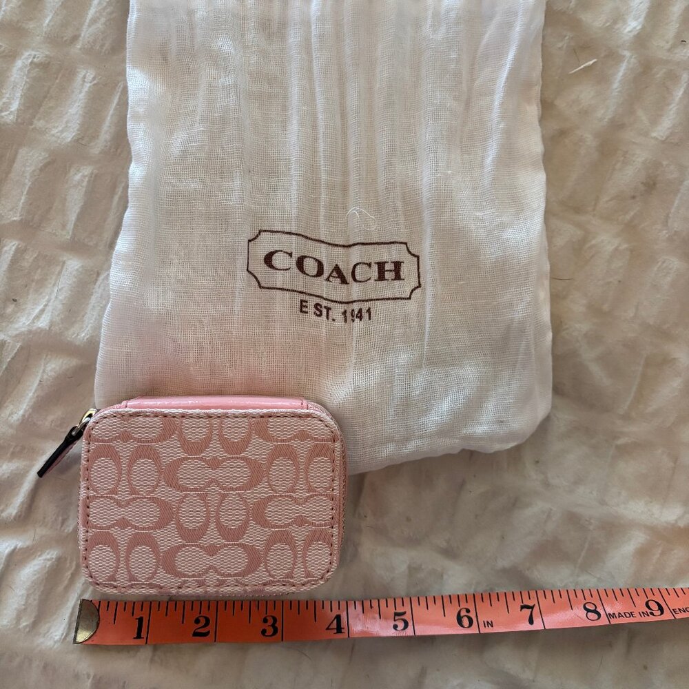RARE Vintage Coach Signature Luxury Pill case
